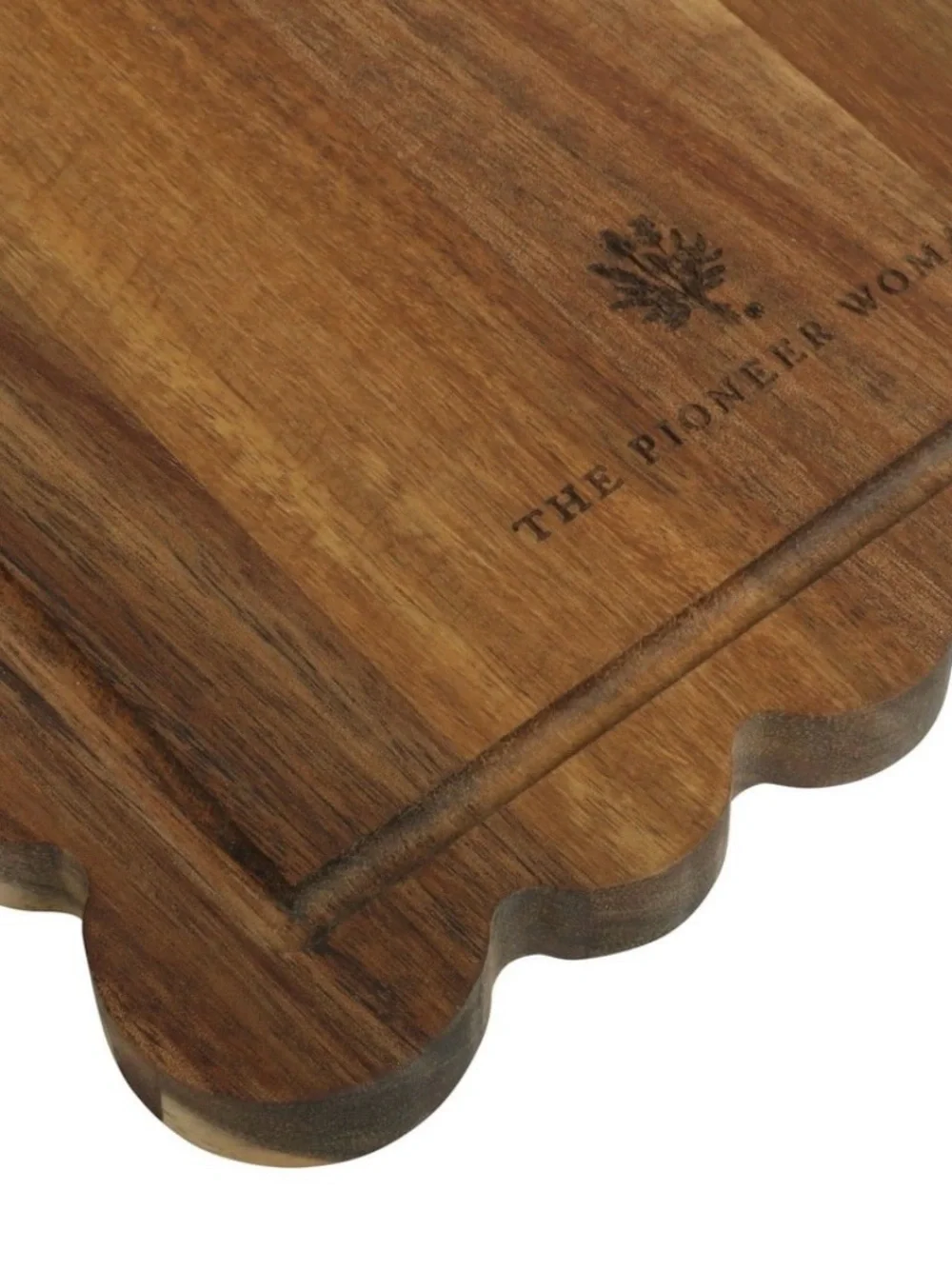 The Pioneer Woman 3-Piece Acacia Wood Scalloped Cutting Boards